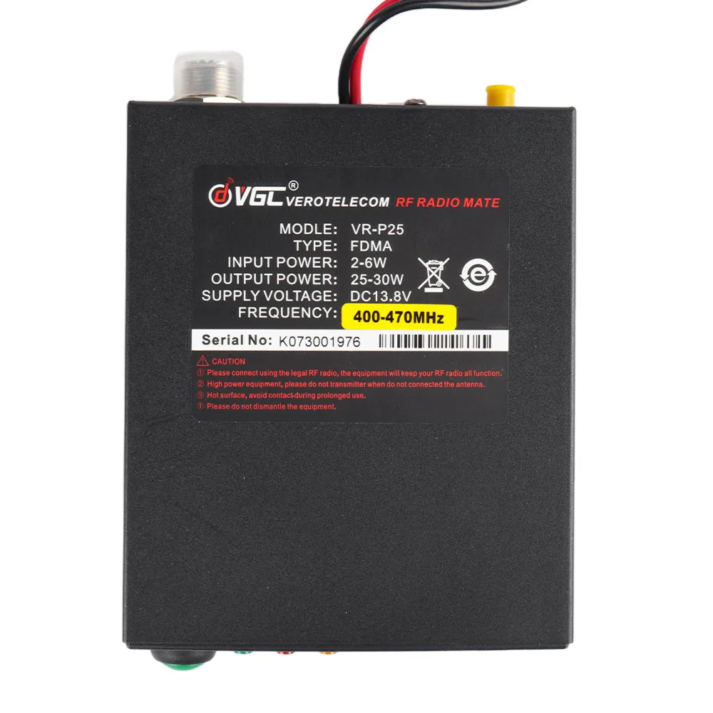 VGC VR-P25U 400-470MHz Analog Radio Amplifier [DISCONTINUED]